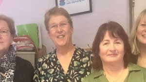 Cllr Ann Davies visit to Carmarthen Domestic Abuse Services